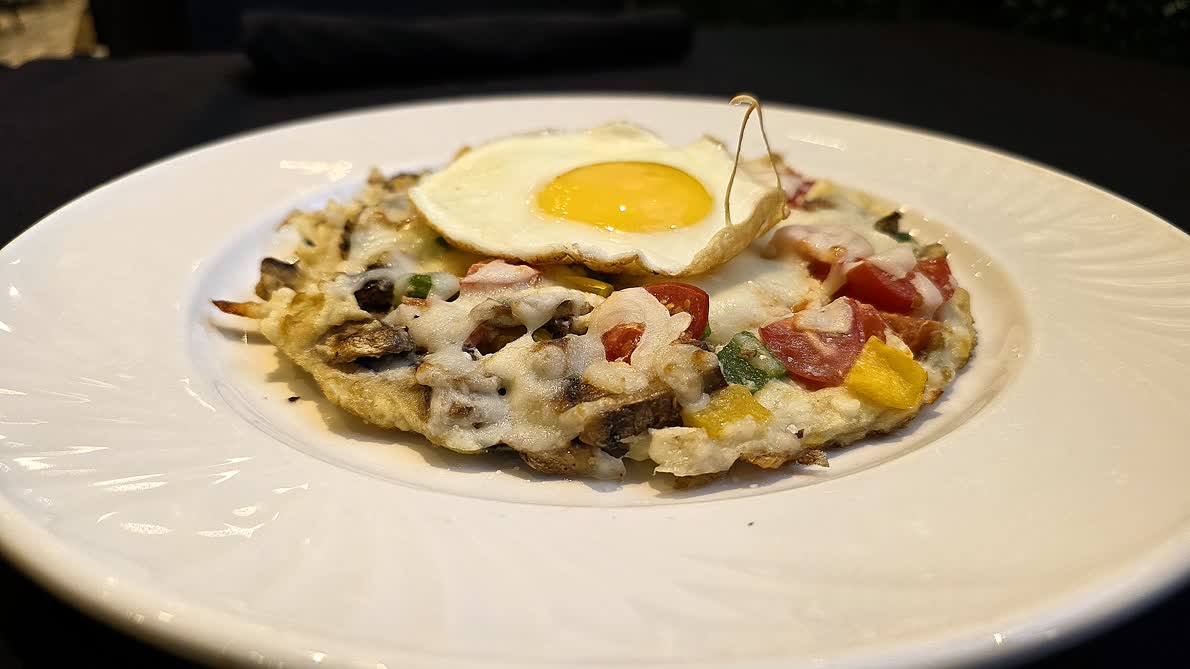 AFS Club private club restaurant egg white frittata