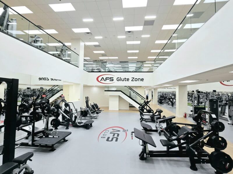 AFS Club Dallas exclusive gym glute zone