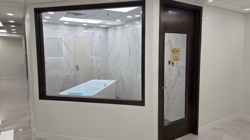 AFS Club cold plunge amenity