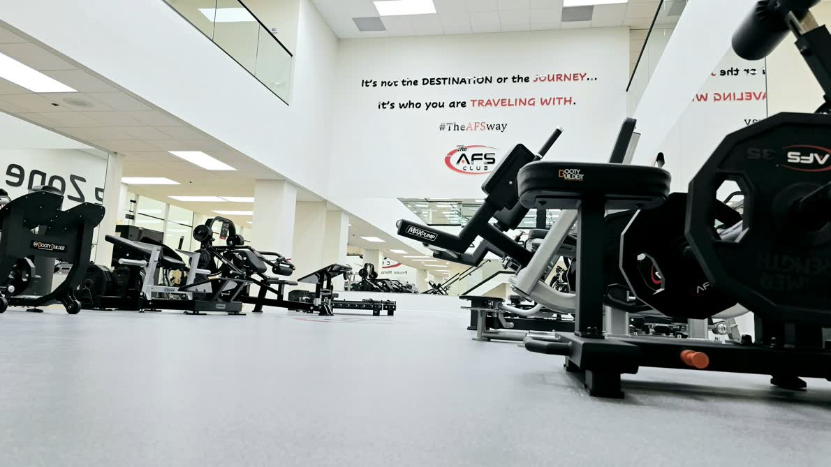 AFS Club luxury Dallas gym glute Zone
