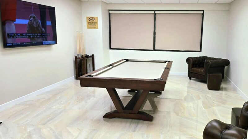 AFS Club luxury billiards lounge